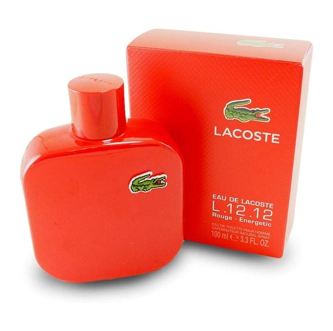 Lacoste L.12.12 Rouge - Energetic EDT 100ml (Red)