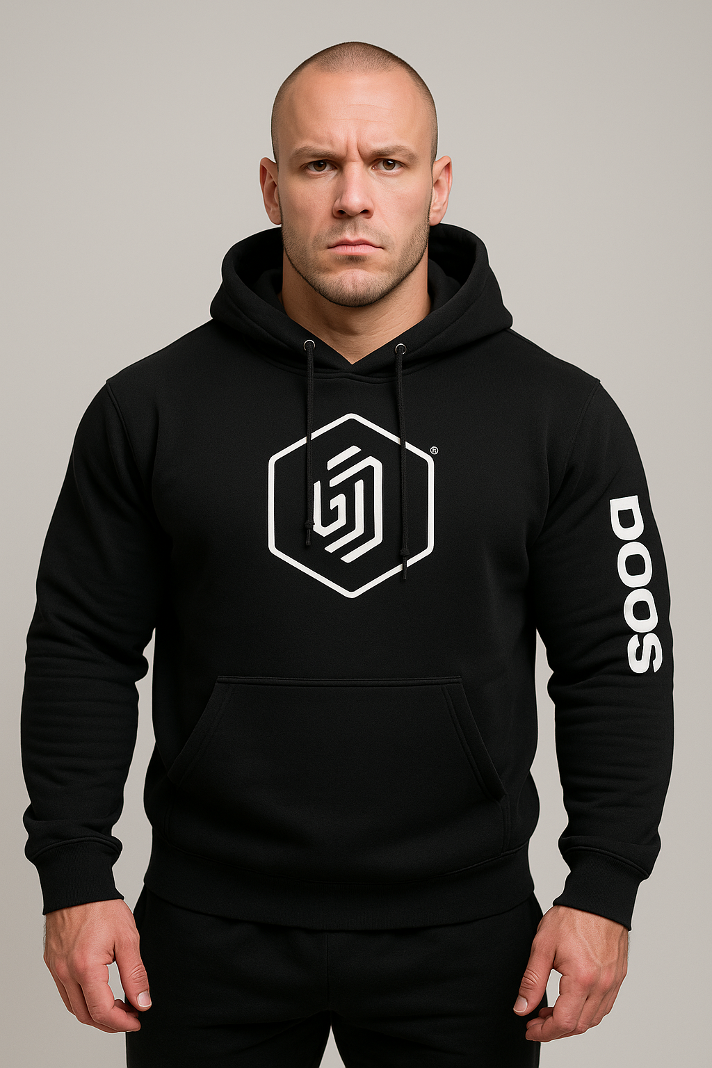 Unisex Doos™ Logo And Name Hoodie