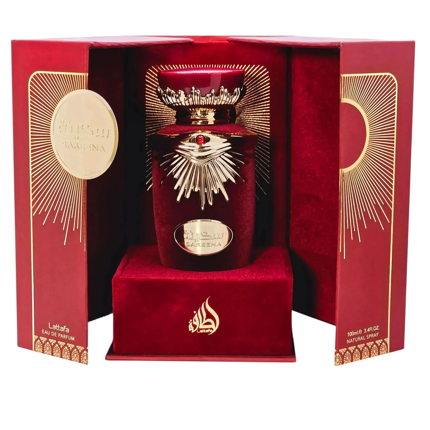 Sakeena By Lattafa EDP 100ml (Red)