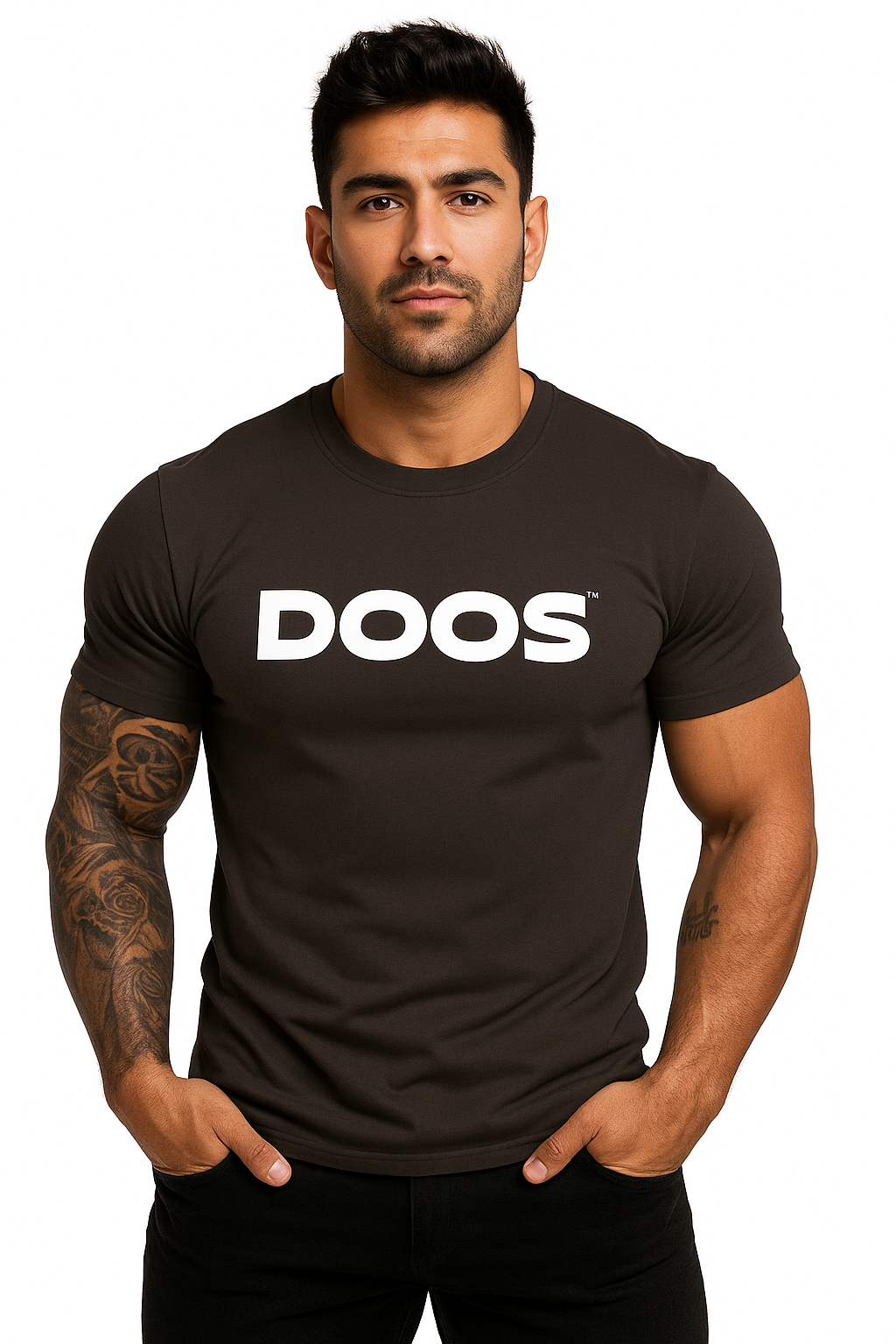 Unisex Crew-Neck Doos™ Name Logo T-Shirt