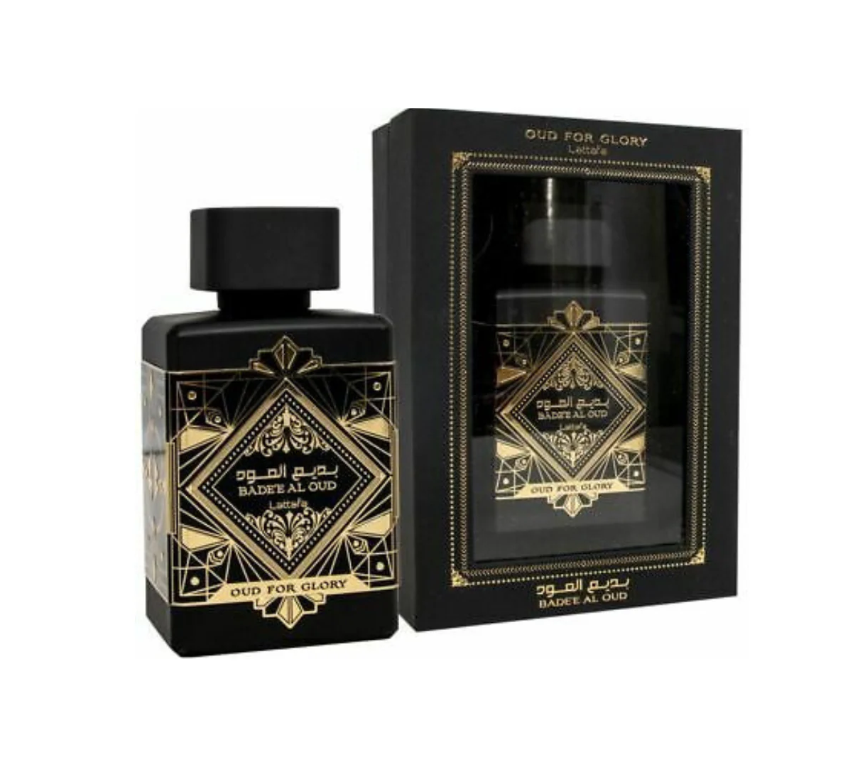 Badee Al Oud 'Oud For Glory' By Lattafa EDP 100ml (Black)
