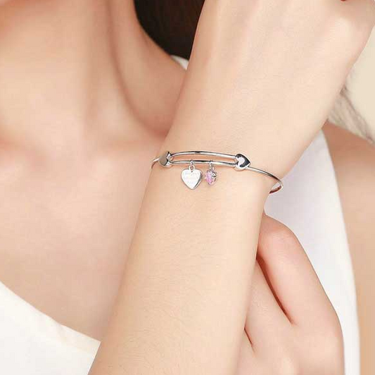 I Love You Adjustable Bangle